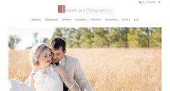 Desktop Screenshot of elizabethjanephotography.com